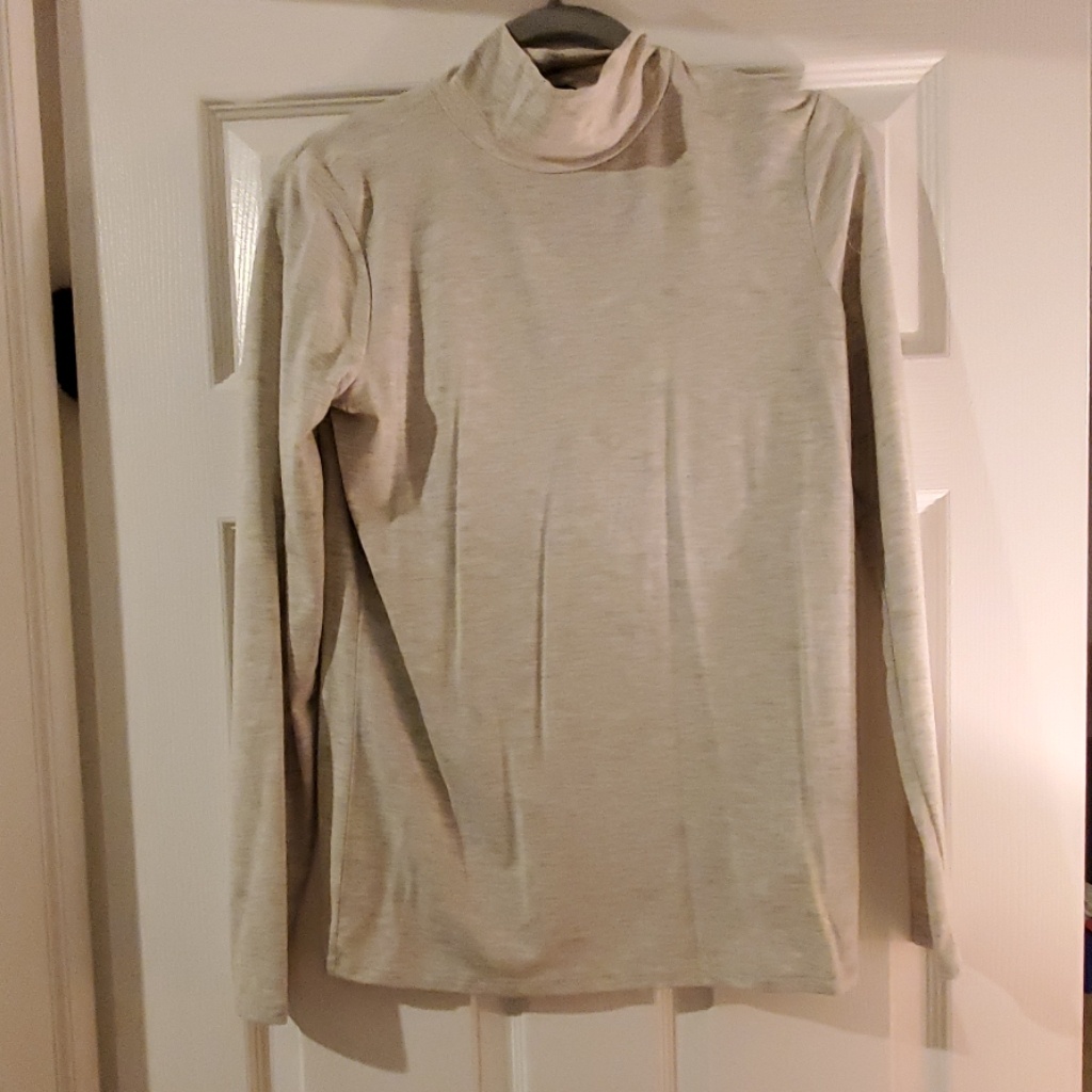 Gray Turtle Neck